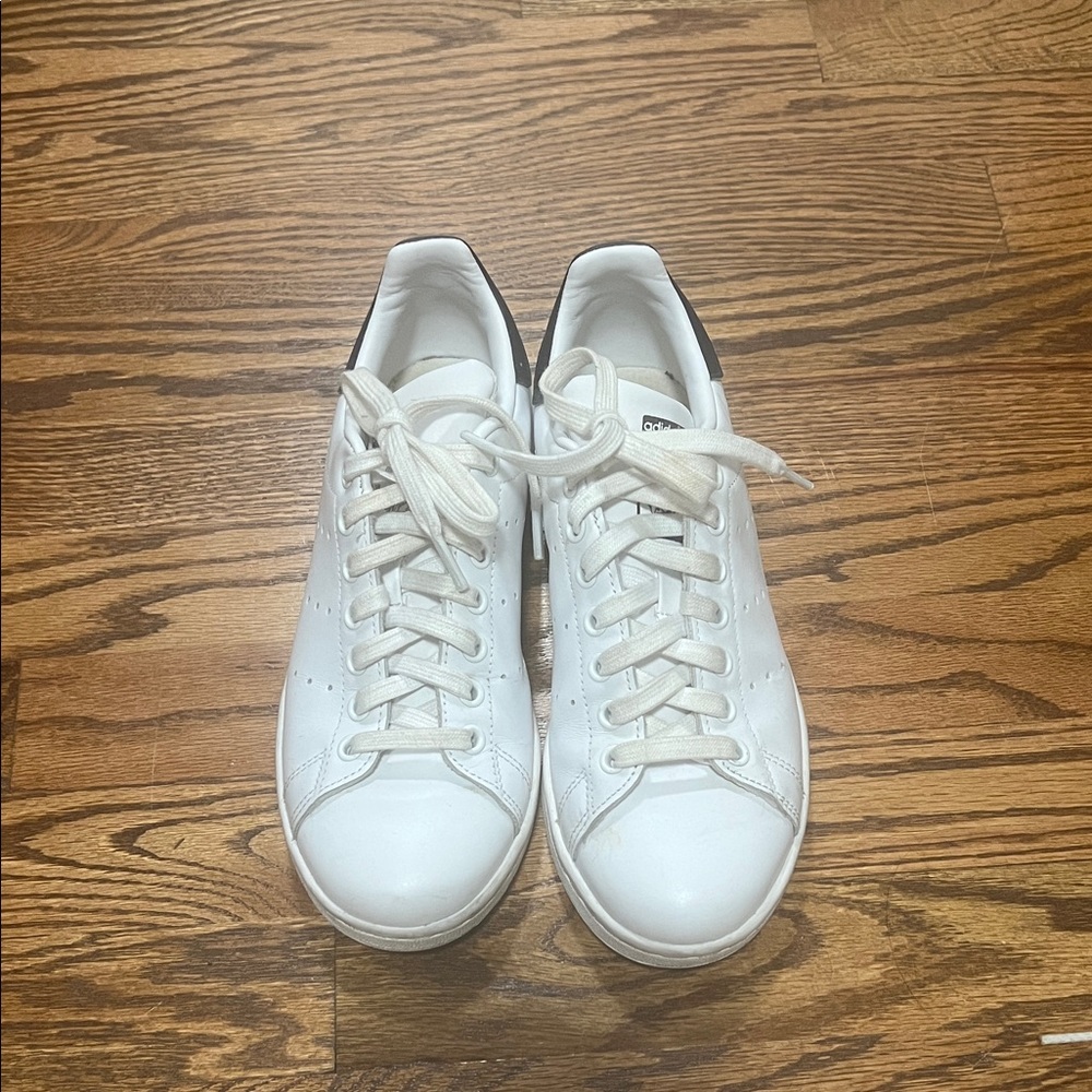 Adidas Stan Smith White Lace-Up Sneakers
